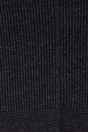 Product shot of the Relaxed Rib Cardigan in colour Black (Black), detail