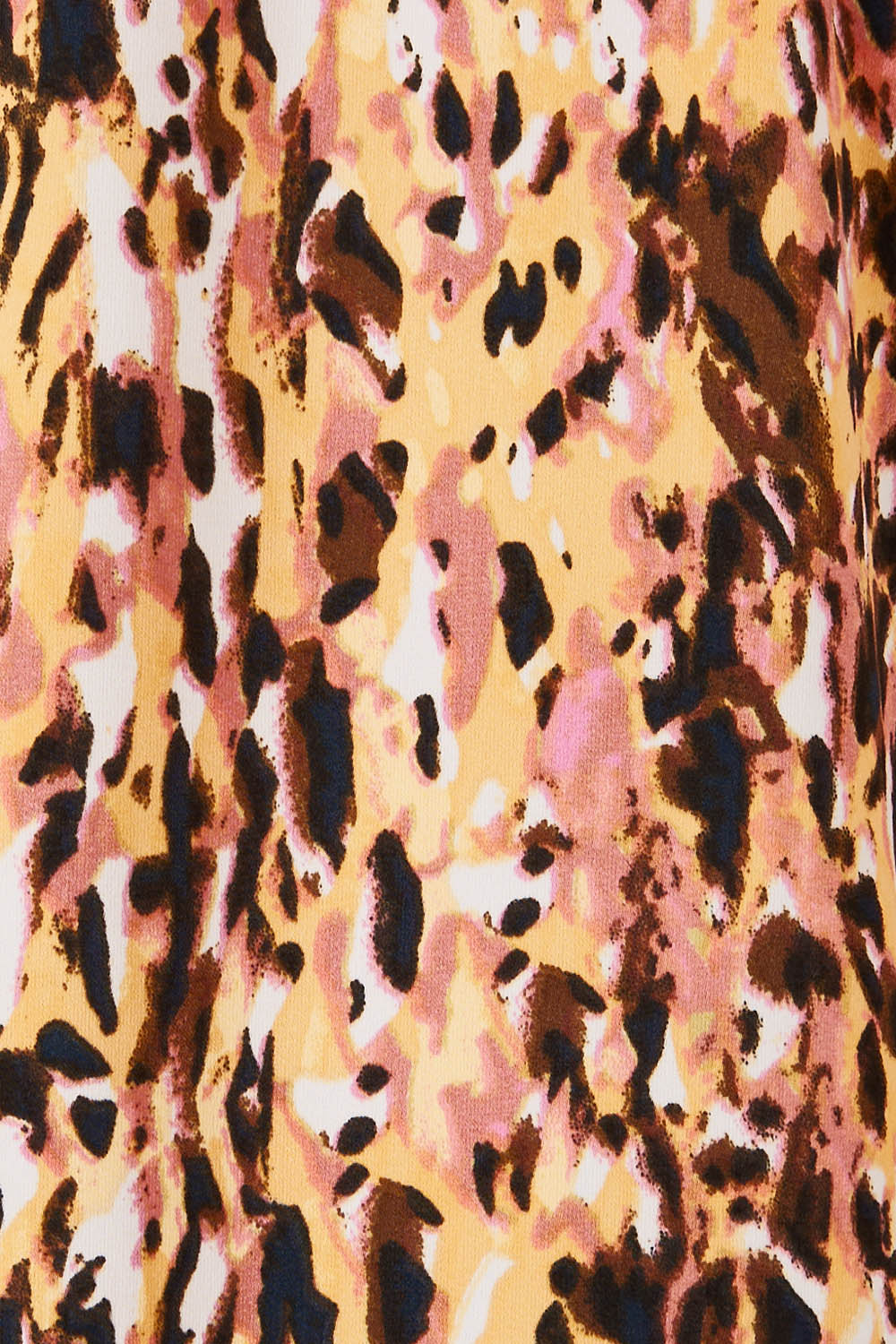Product shot of the Mayan Dress in colour Ochre, detail