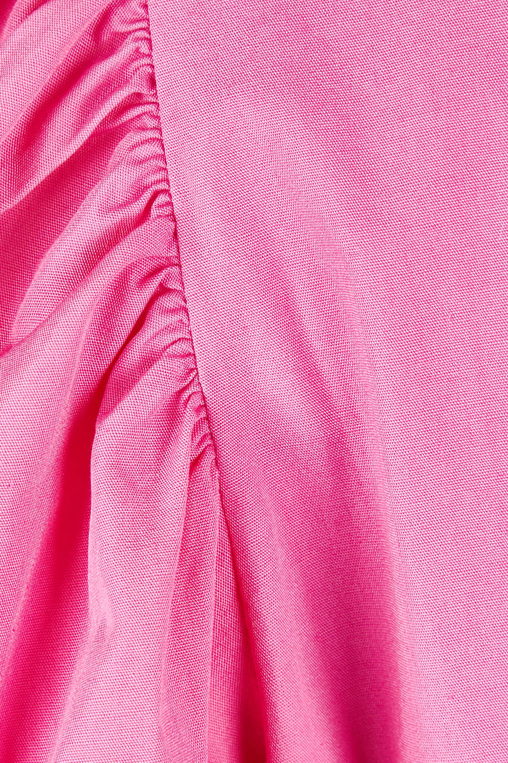 Product shot of the Primrose Dress in colour Superpink (Pink), detail