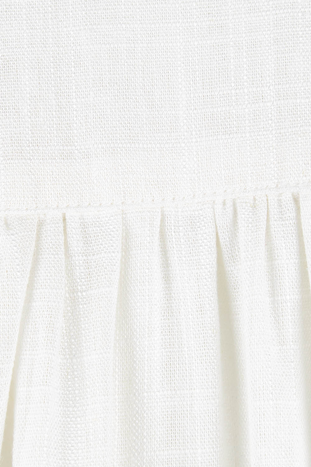 Product shot of the Beach Tunic Shirt in colour White (White), detail