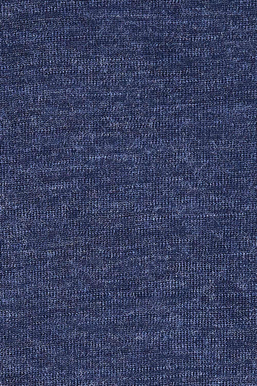 Product shot of the Two Times The Fun Merino Sweater in colour Navyspear (Blue), detail