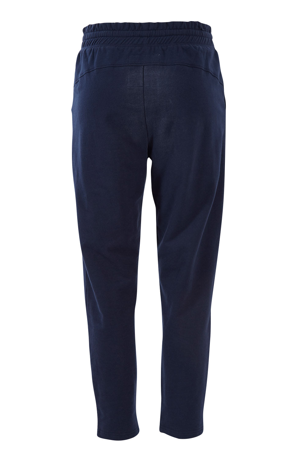 Product shot of the Elements Lazy Days Pant in colour Navy (Blue), from the back