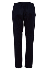 Product shot of the Sailor Pants in colour Sailor (Black), from the back