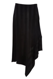 Product shot of the Yen Skirt in colour Black (Black), from the front