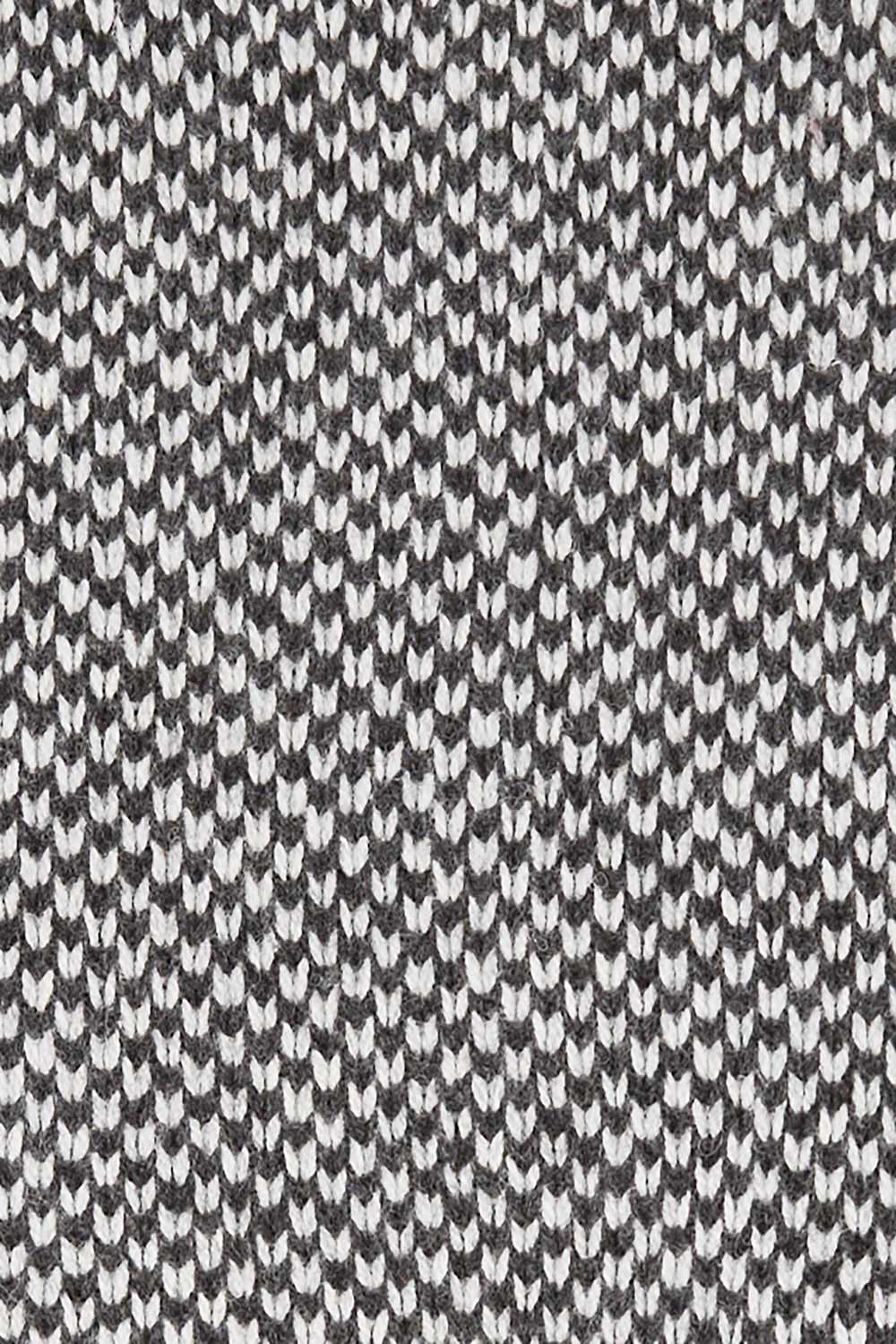 Product shot of the Wool Cocoon Cardigan in colour Grey (Grey), detail