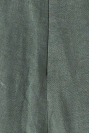 Product shot of the Linen Blend Jumpsuit in colour Green (Green), detail