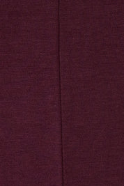 Product shot of the Eden Bamboo Dress in colour Berry (Purple), detail