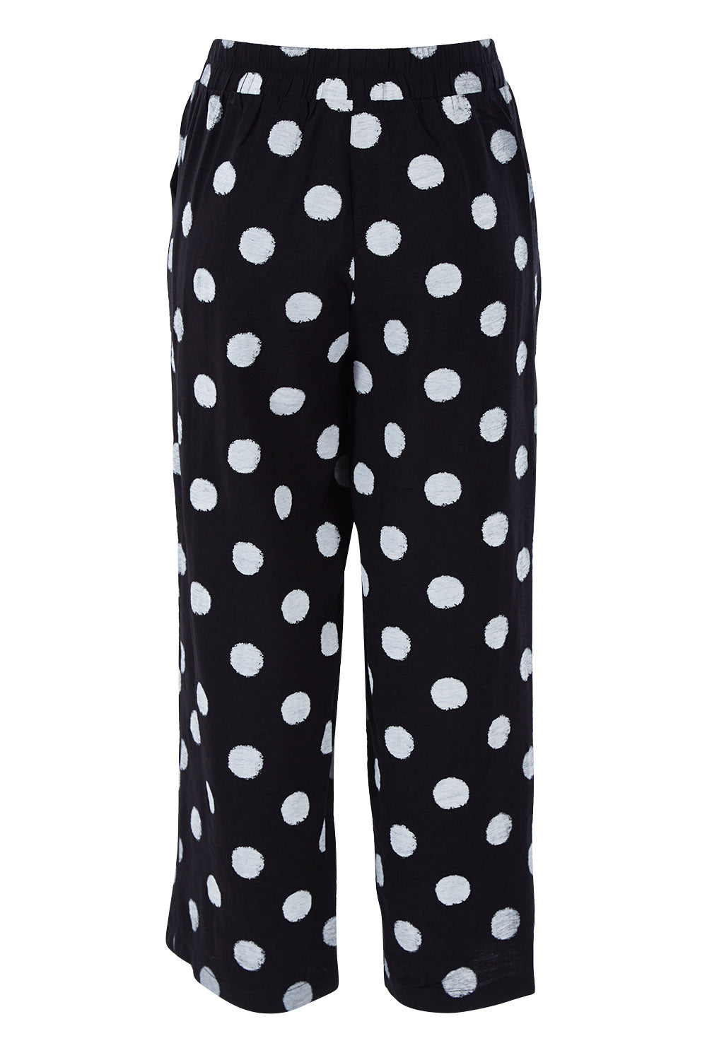 Product shot of the Spot Pant in colour BlackWhite (Black), from the back