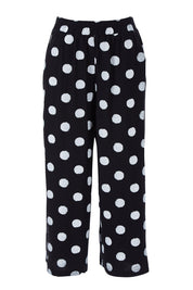 Product shot of the Spot Pant in colour BlackWhite (Black), from the front