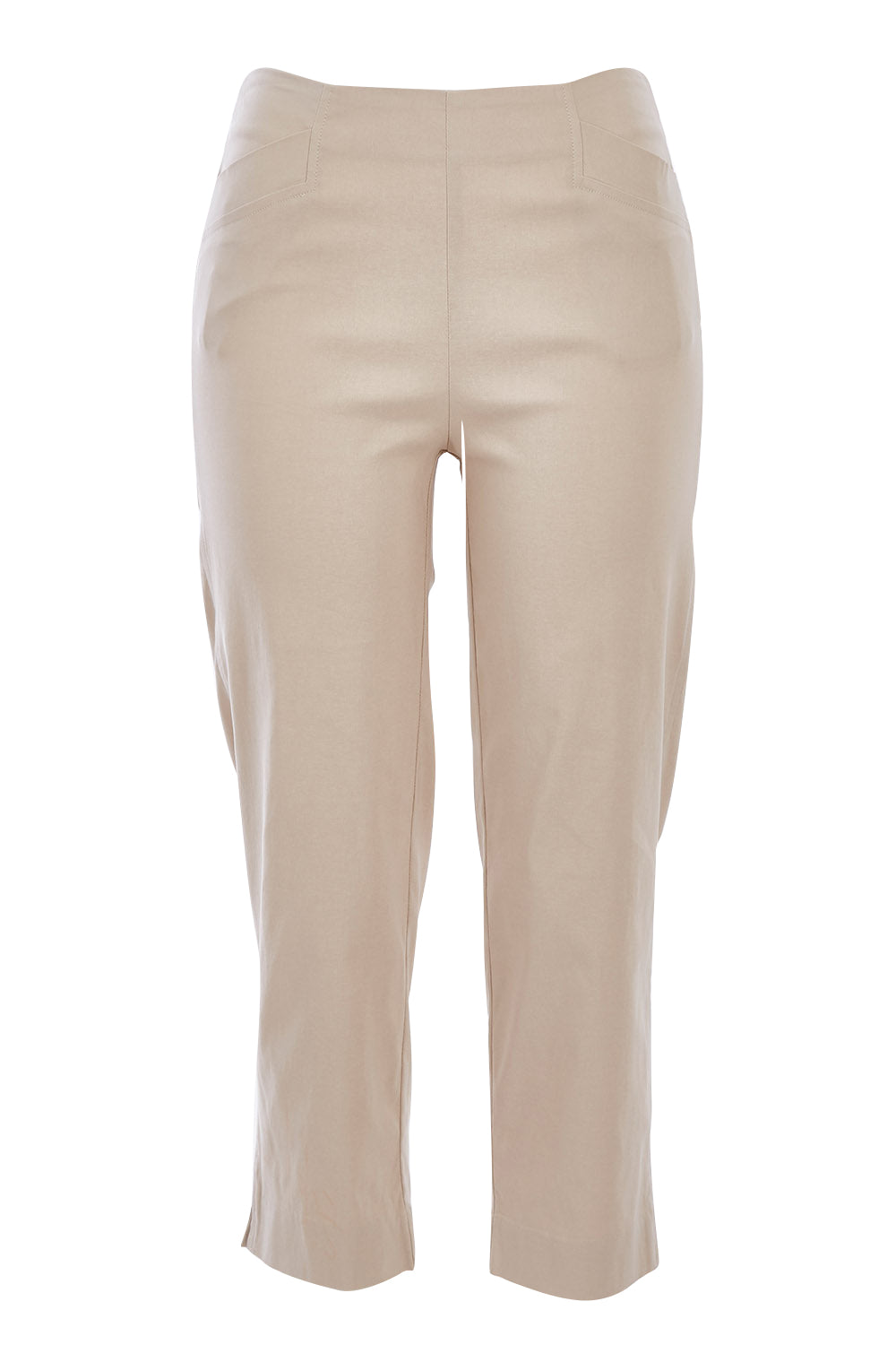 Product shot of the Zara Pant in colour Natural, from the front