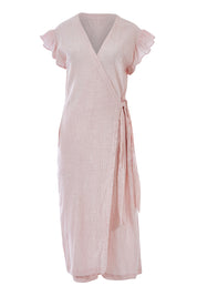 Product shot of the Sunset Jumpsuit in colour Whitewild (White), from the front