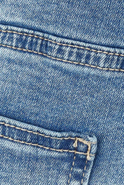 Product shot of the Baxter Boyfriend Short in colour Newblue (Blue), detail