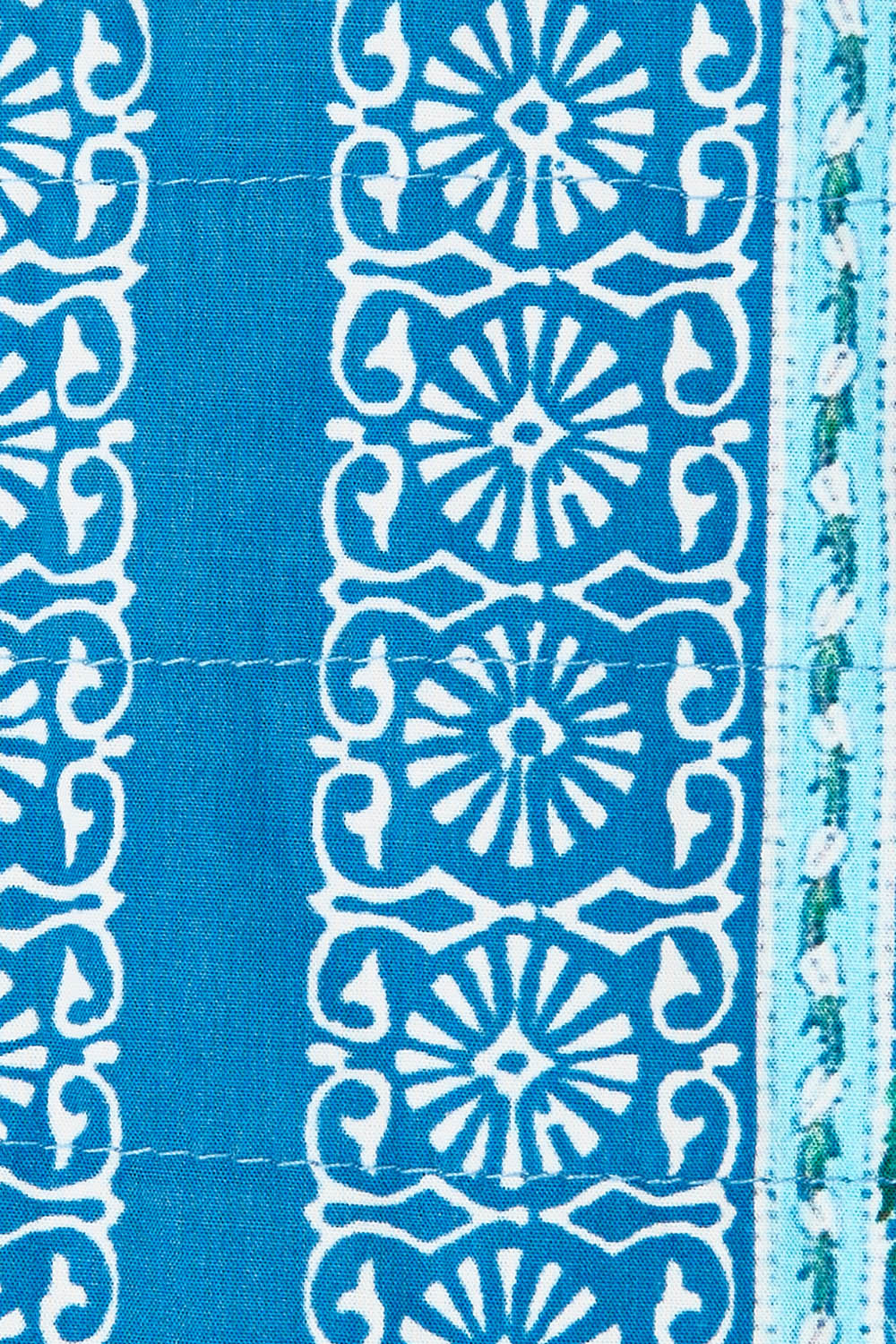 Product shot of the Kiana Jacket in colour Blue (Blue), detail