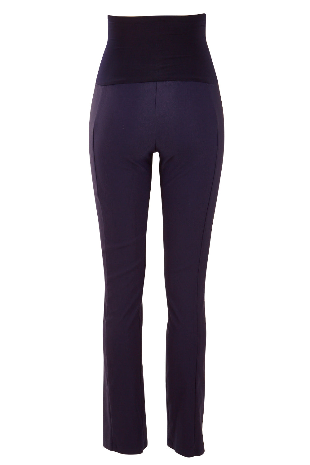 Product shot of the Skinny Pant in colour Navy (Blue), from the back