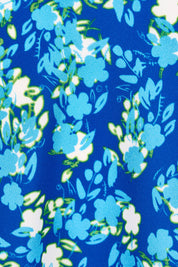 Product shot of the Sweet Pea Midi Dress in colour Blue (Blue), detail