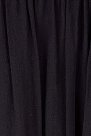 Product shot of the Susanna Top in colour Black (Black), detail
