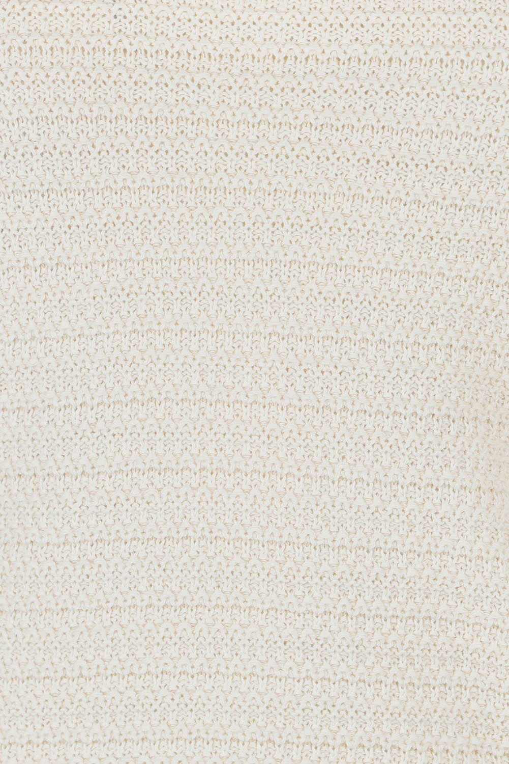 Preloved Coco Crochet Cotton Knit Top - Cream