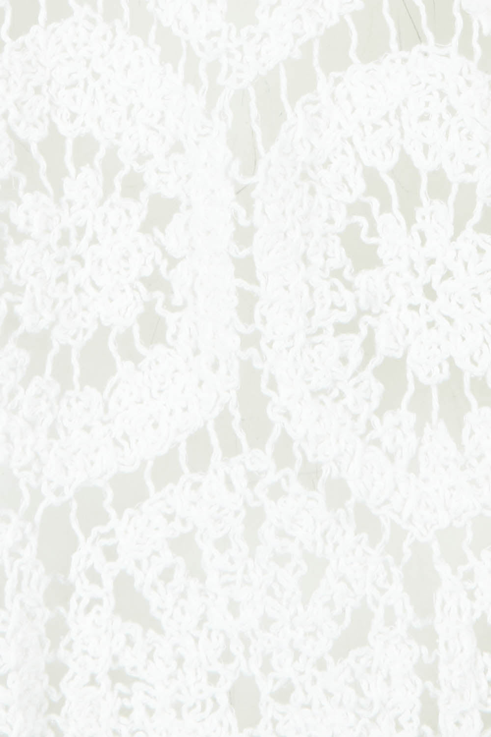 Product shot of the Clover Lace Cotton Shirt in colour White (White), detail