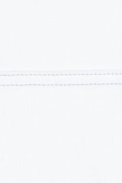 Product shot of the Wyatt Short Sleeve Denim Shirt in colour White (White), detail