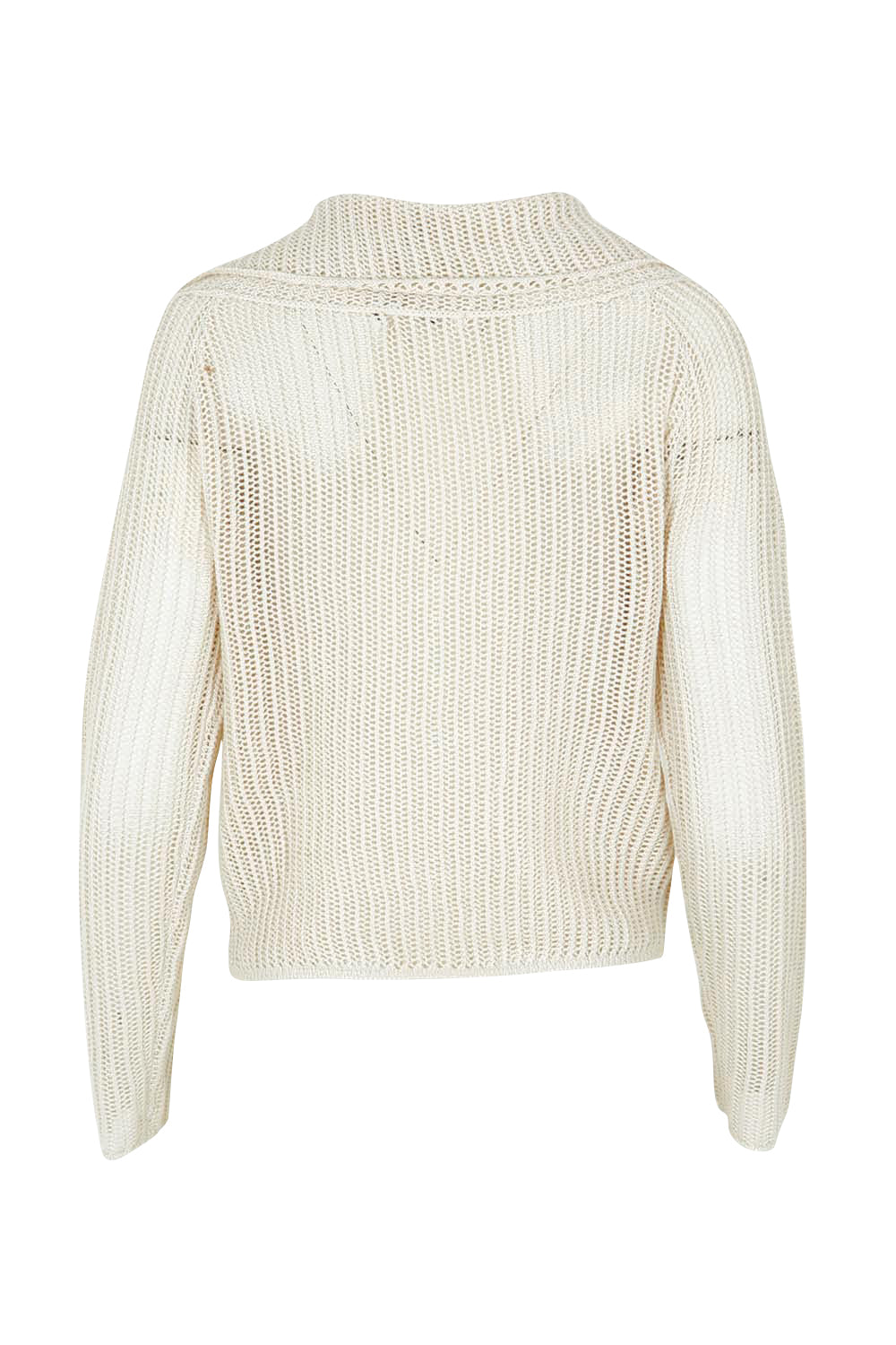 Product shot of the Xander Cardi in colour Bone, from the back