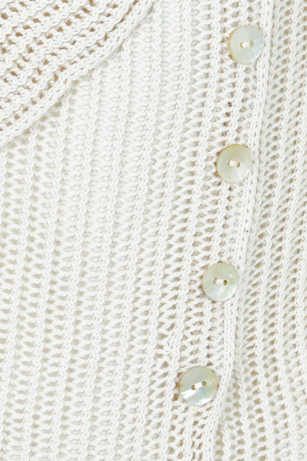 Product shot of the Xander Cardi in colour Bone, detail