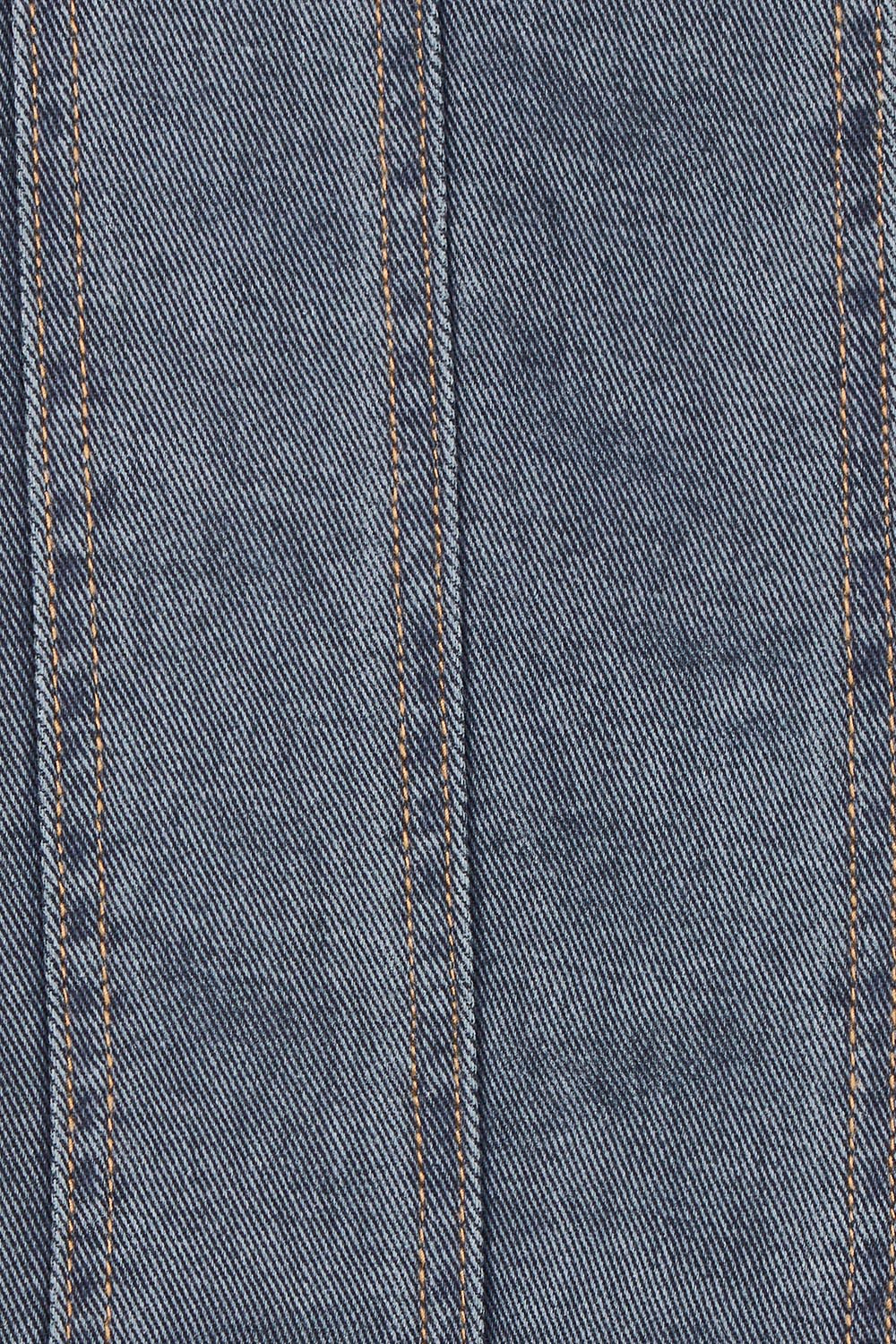 Product shot of the Ainsley Dress in colour Darkdenim (Black), detail