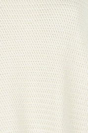 Product shot of the Cherri Top in colour Cream, detail