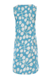 Product shot of the Sommar Tunic in colour Grape (White), from the back