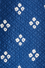 Product shot of the Nightcliff Beach Jacket in colour Navy (Blue), detail