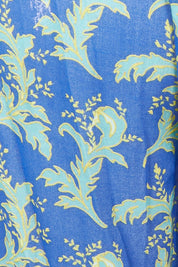 Product shot of the Burleigh Beach Pant in colour Patchmulti, detail