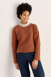 Preloved Fruity Jumper - Chestnut