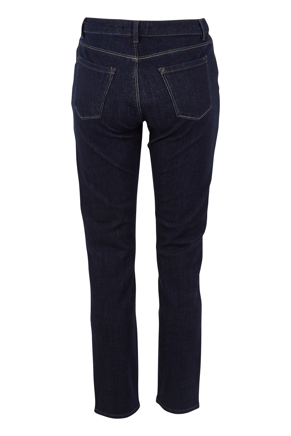 Product shot of the Lamledra Jeans in colour Dindigow (Blue), from the back