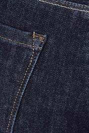 Product shot of the Lamledra Jeans in colour Dindigow (Blue), detail