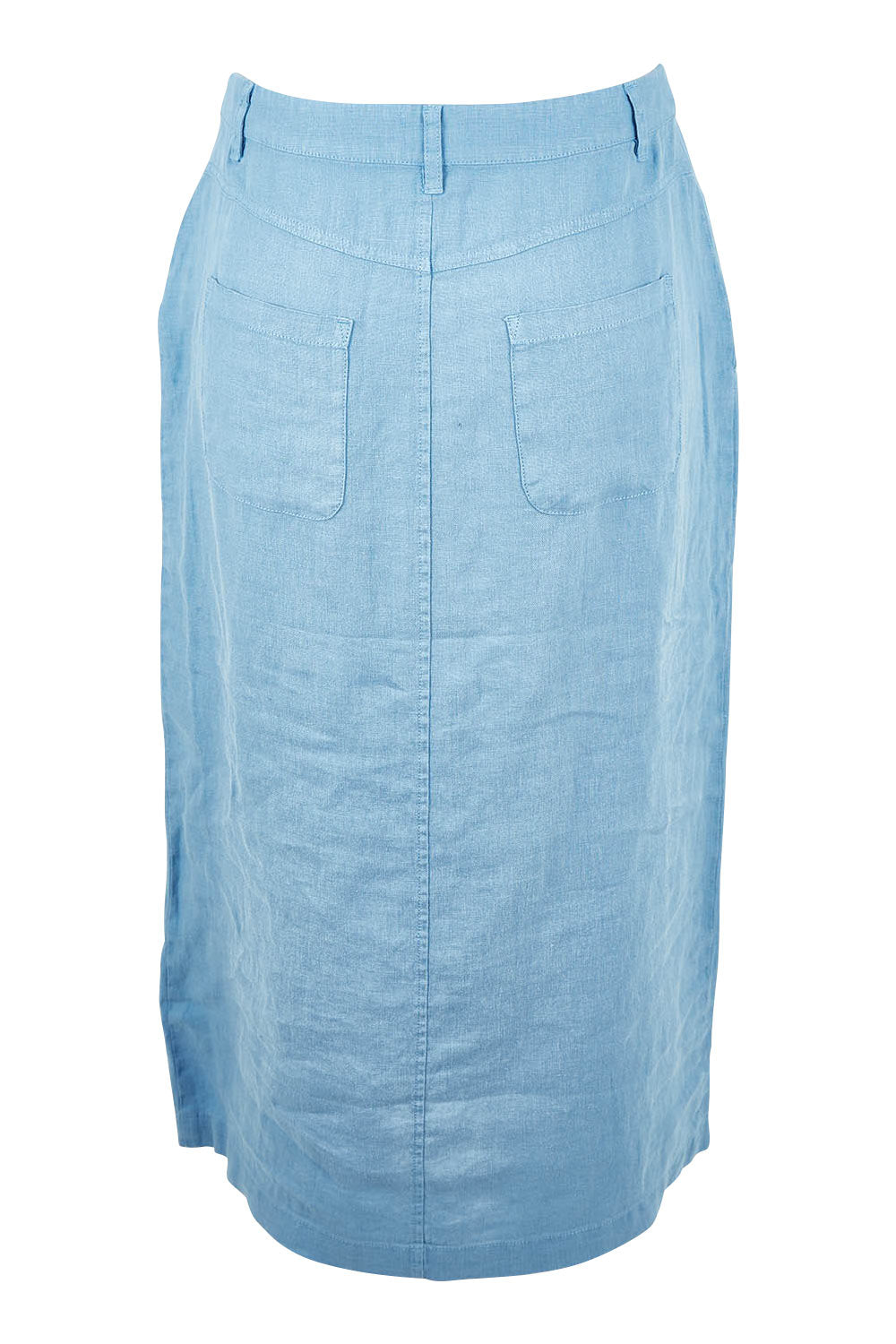 Preloved Rosewell Farm Skirt - Seablue