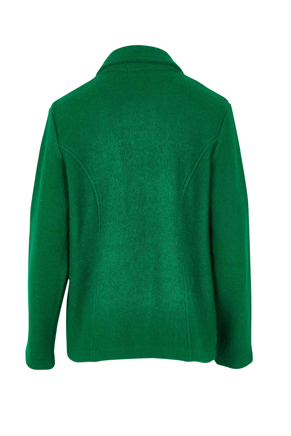 Boiled Wool Blazer – Green