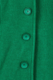 Boiled Wool Blazer – Green