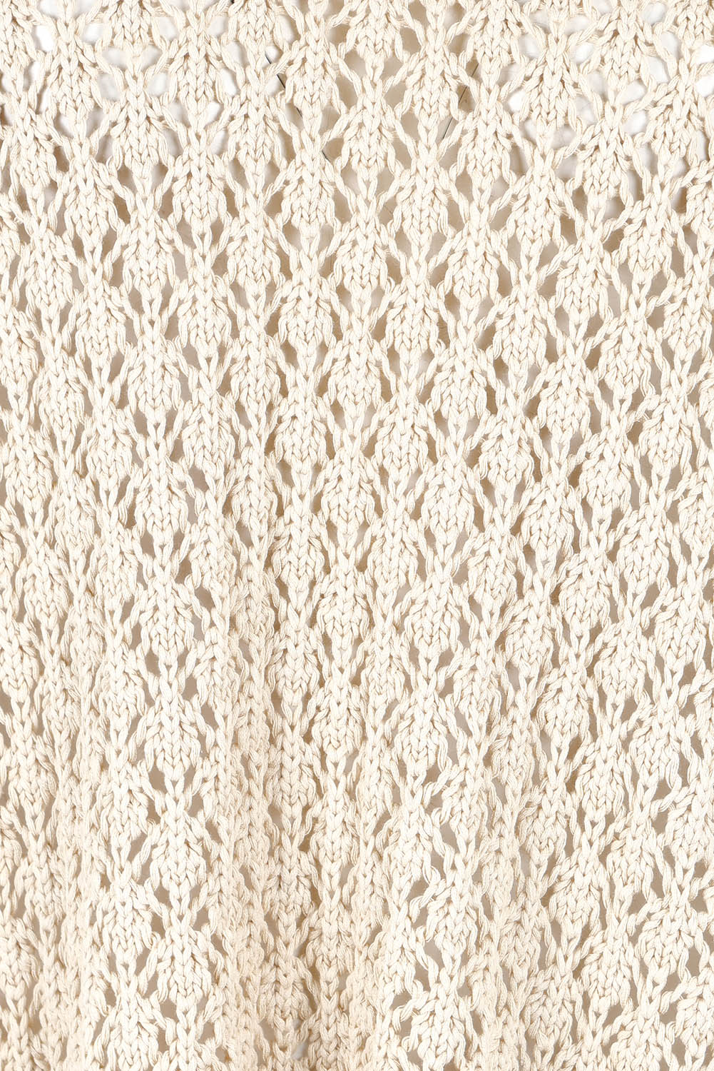 Product shot of the Kasbah Top in colour Natural, detail