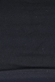 Product shot of the Square Neck Bra Top in colour Black (Black), detail
