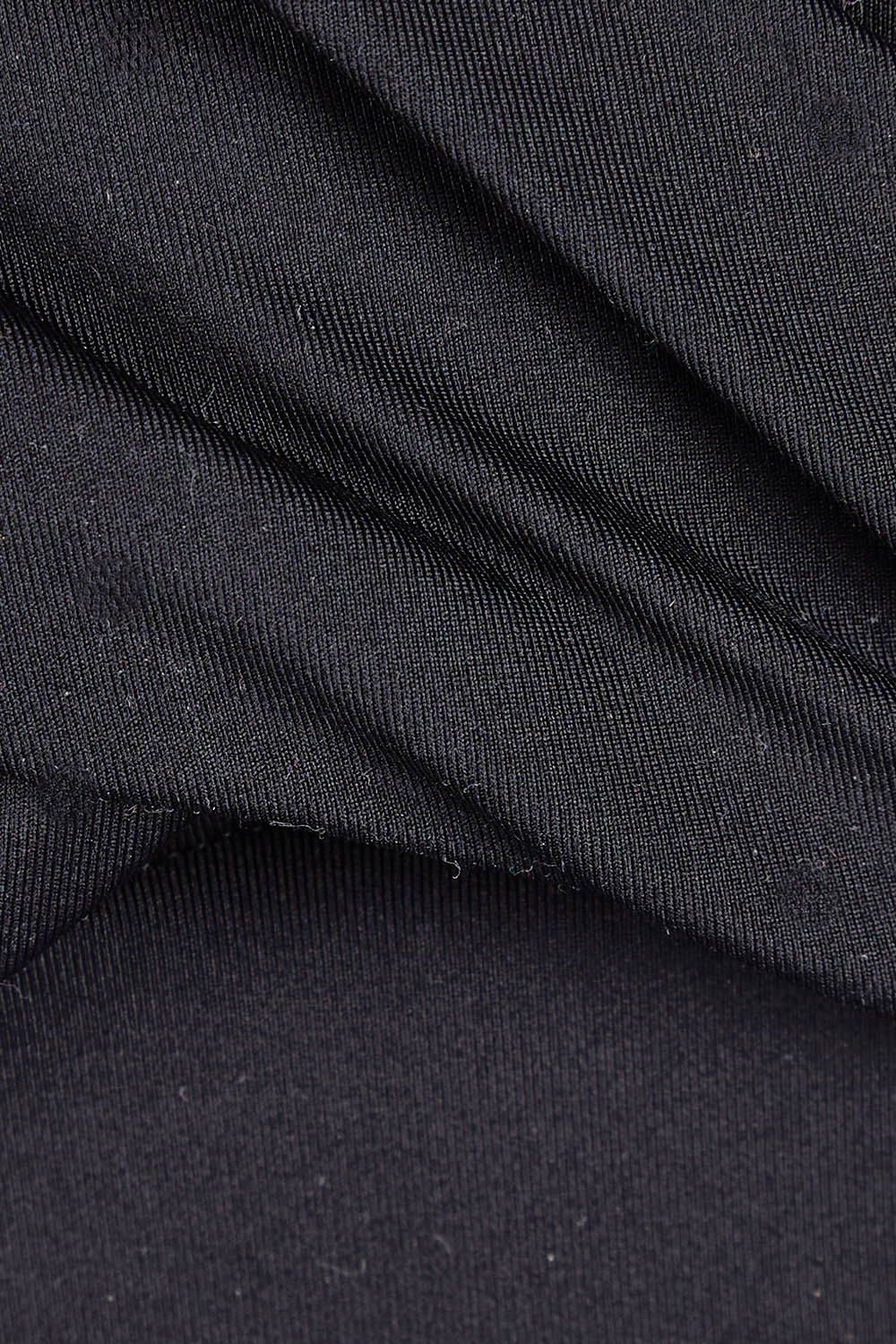 Product shot of the Twist Front DD/E Cup Tankini in colour Black (Black), detail