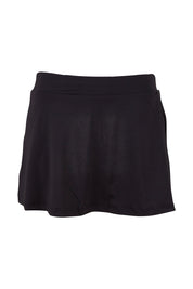 Product shot of the Swim Skirt in colour Black (Black), from the front
