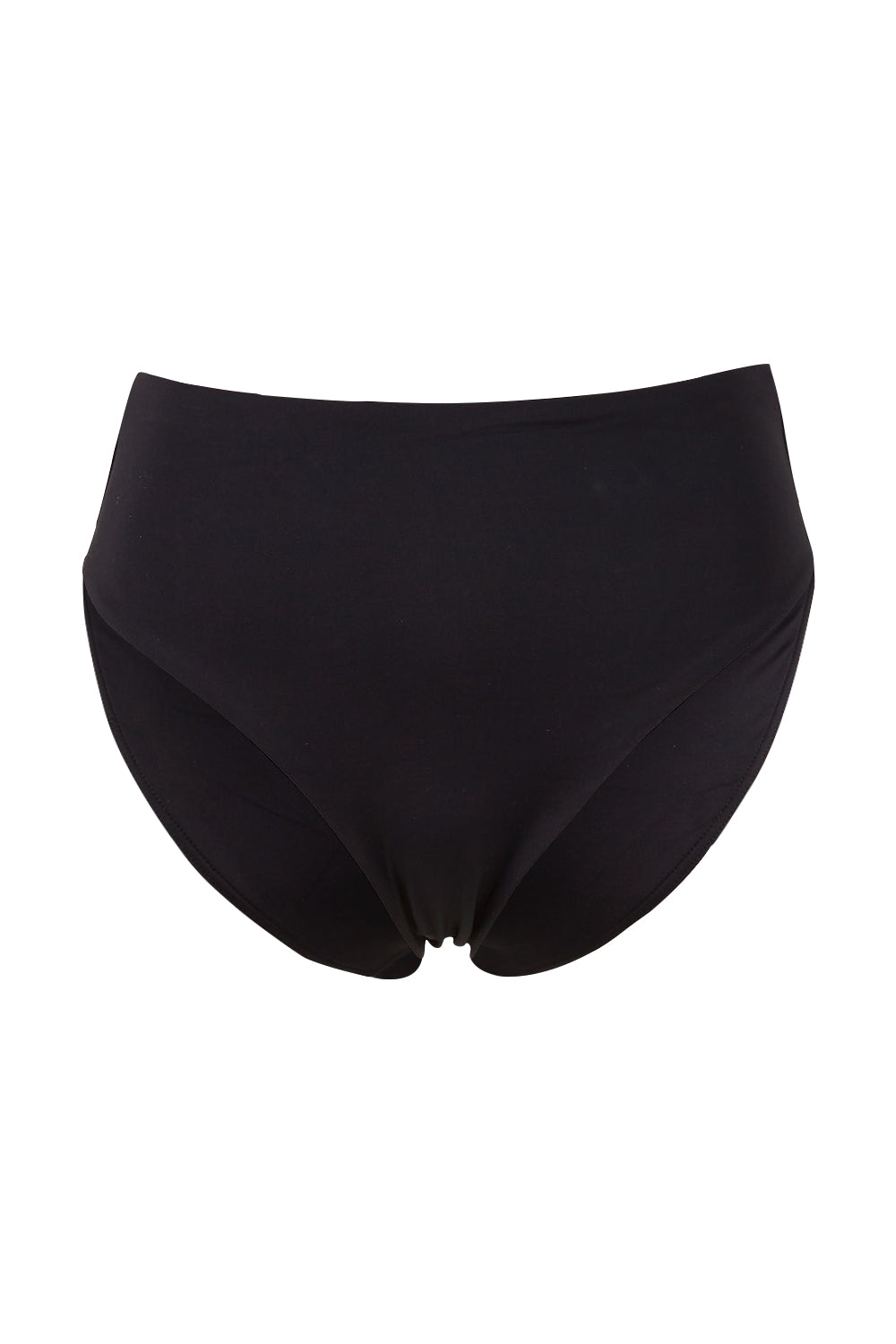 Product shot of the Retro High Waist Pant in colour Black (Black), from the front