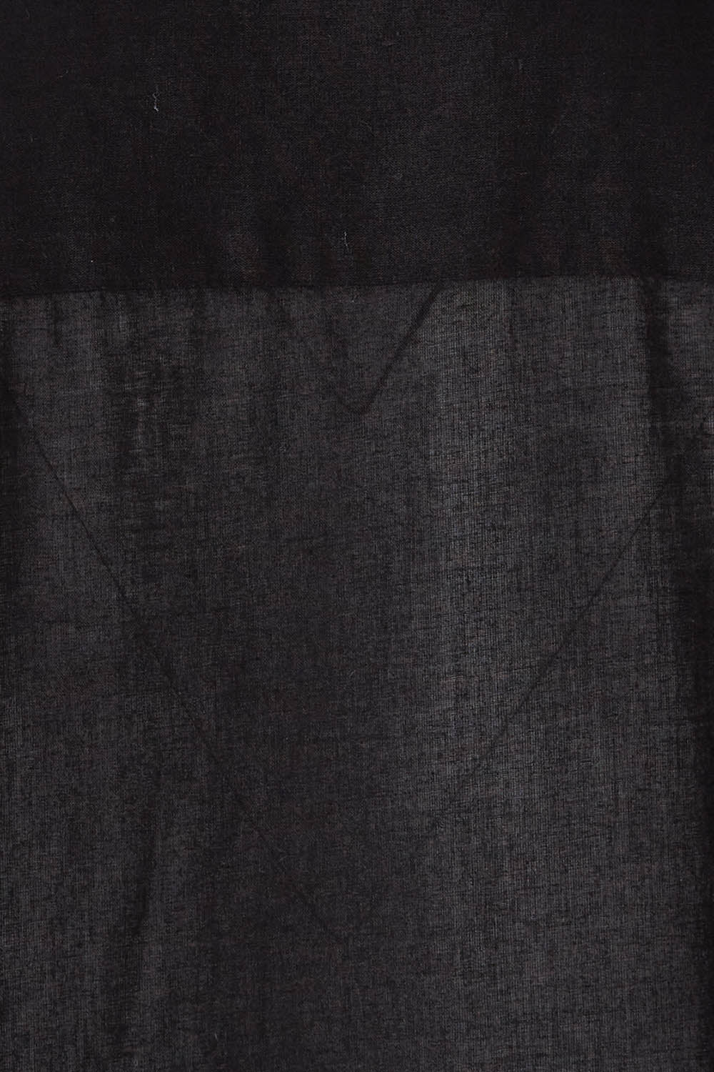 Product shot of the Basix Classic Painters Shirt in colour Black (Black), detail