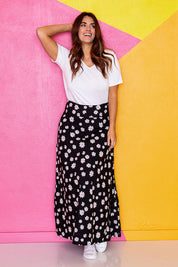 Preloved Rosie Maxi Skirt - Daisychain
