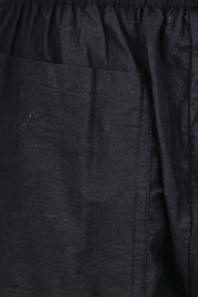 Product shot of the Stella Cotton Pant – Pansies in colour Pansies, showing detail