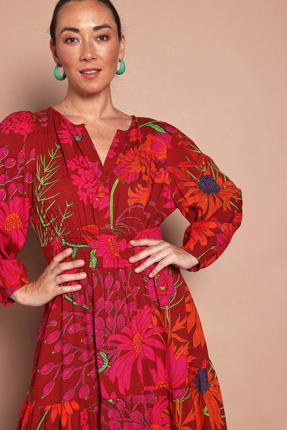 Gabbie Maxi Dress – Garden