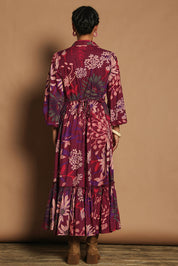 Preloved Nicole Cotton Maxi Dress - Garden