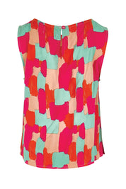 Product shot of the Alison Tank – Paintbrush in colour Paintbrush, from the back
