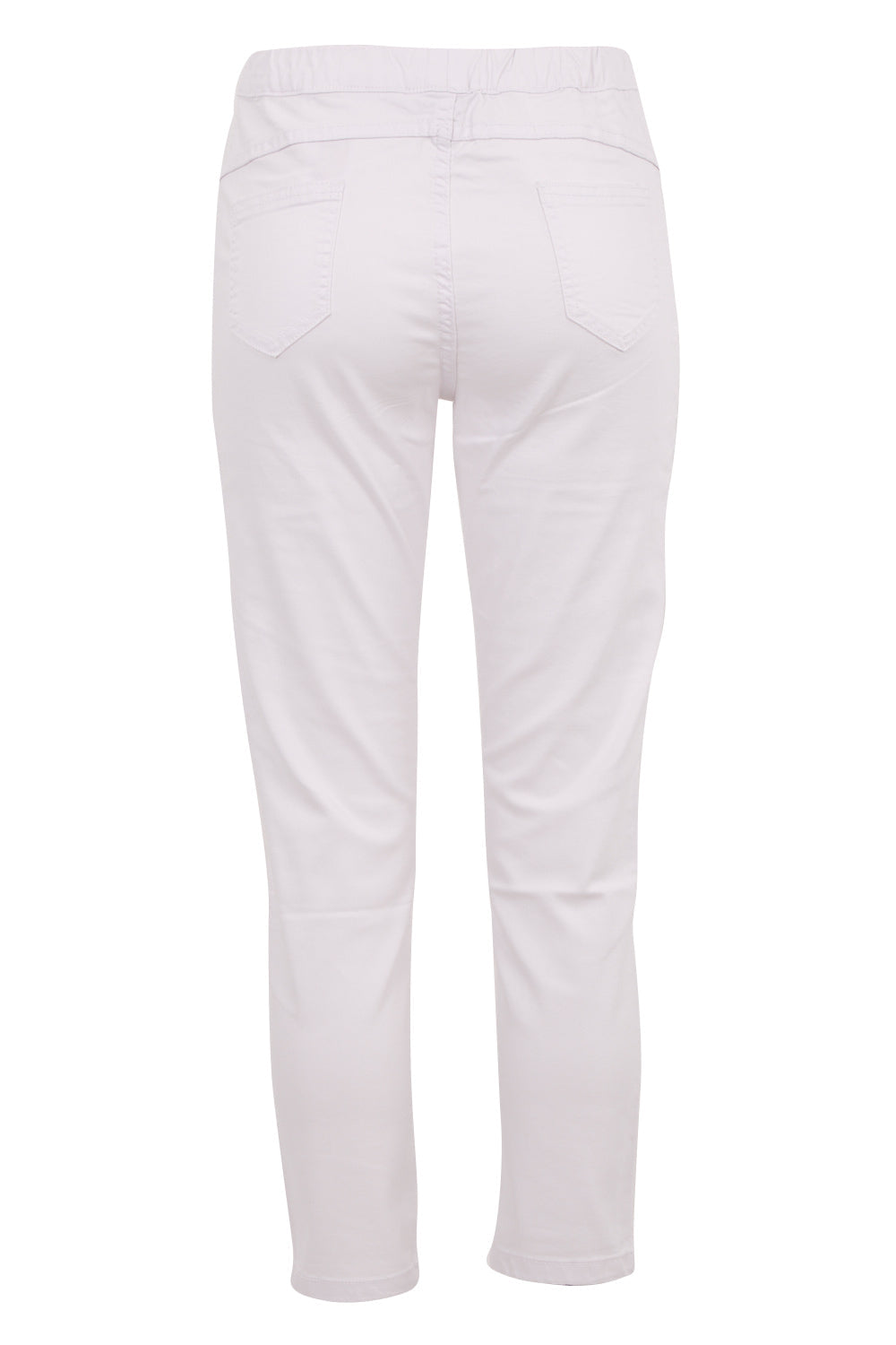 Preloved Crop Jean - white