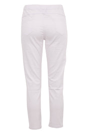 Preloved Crop Jean - white