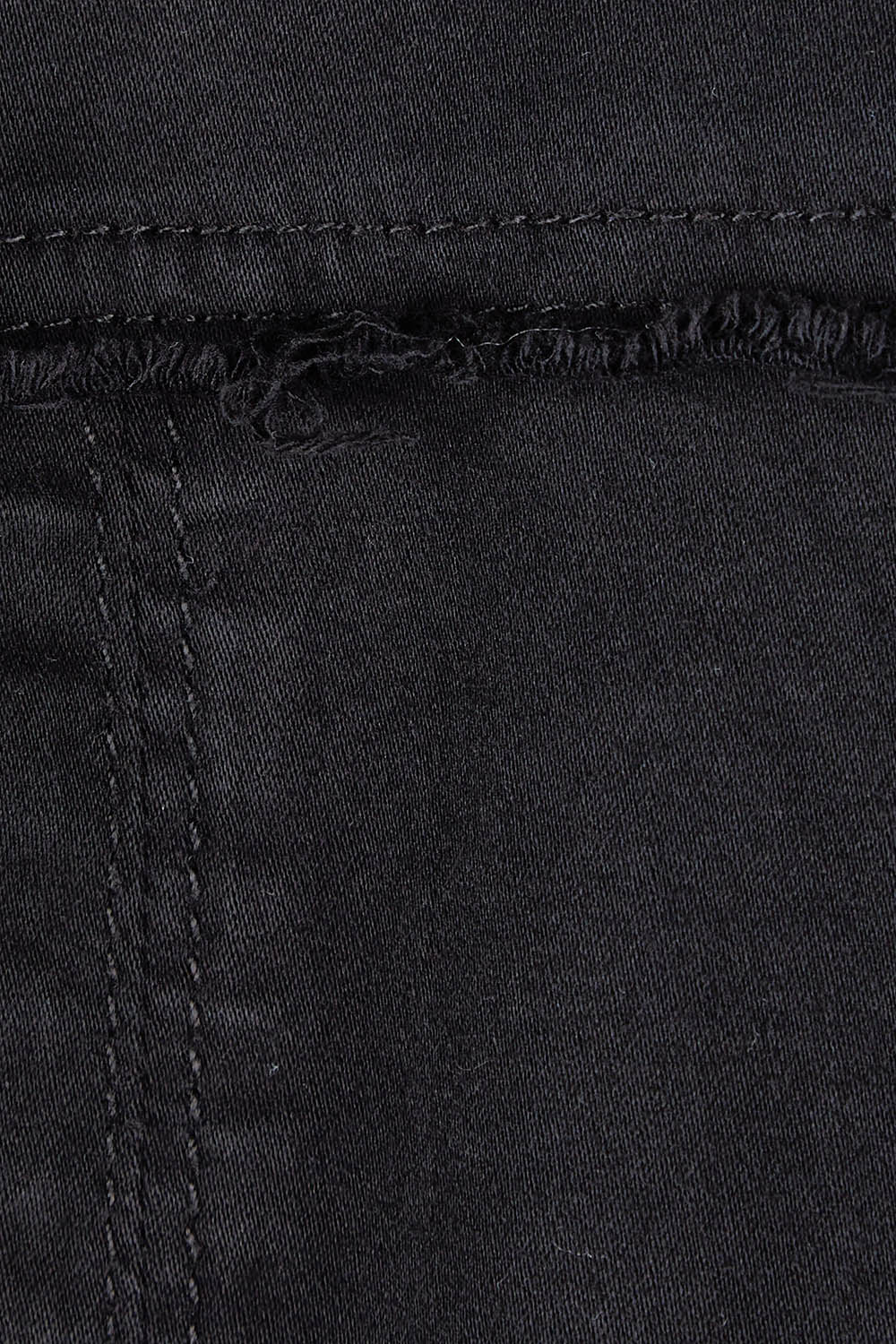 Product shot of the Military Denim Jacket in colour Black (Black), detail